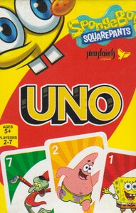 کتاب کارت بازی اونو باب اسفنجی