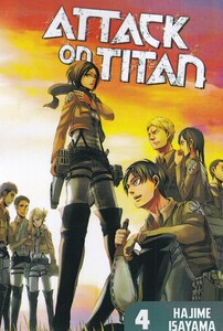 کتاب مجموعه مانگا Attack on Titan 4
