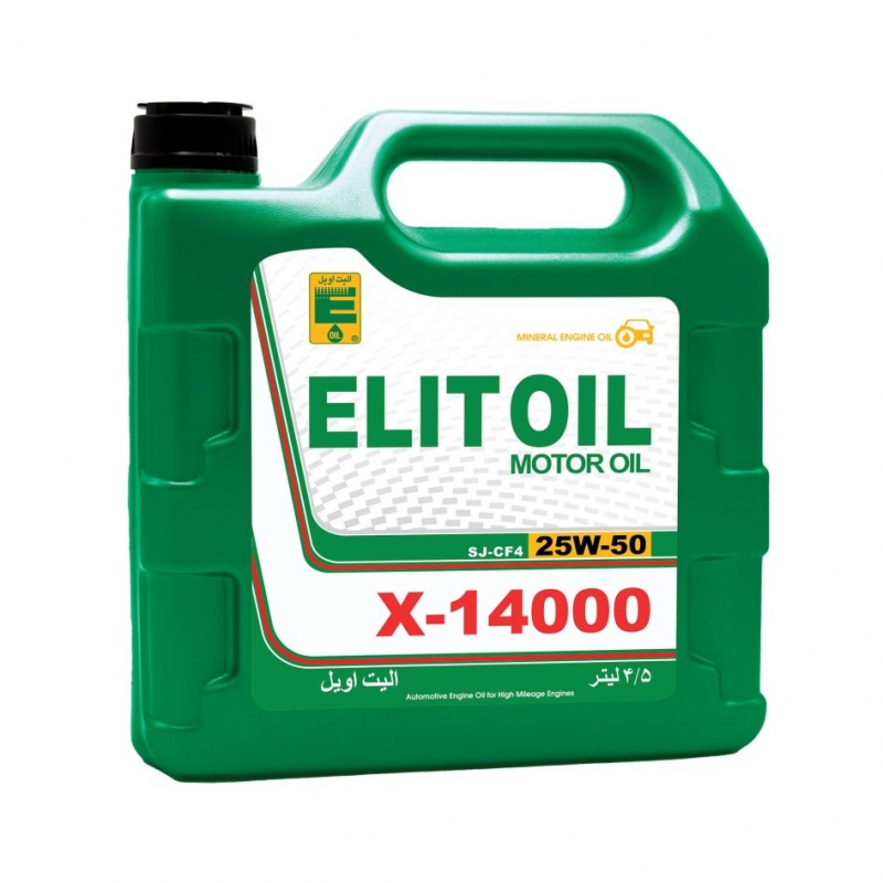 روغن موتور الیت SJ/CF 25W-50 حجم 4.5 لیتر