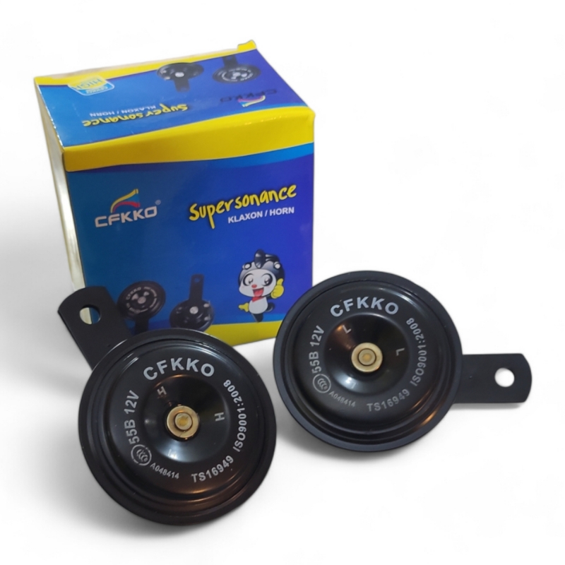بوق ماکسیمای برند CFKKO دو  فیش 12 ولت بسته 2 عددی