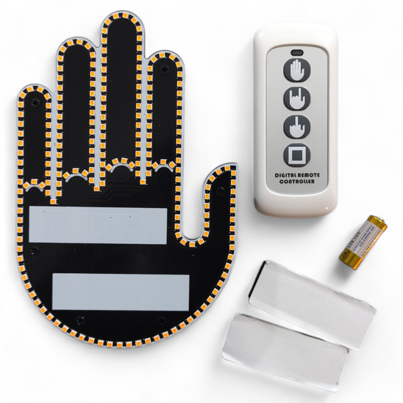 گجت پنل LED دست بیقرار ریموتدار Fun Gesture