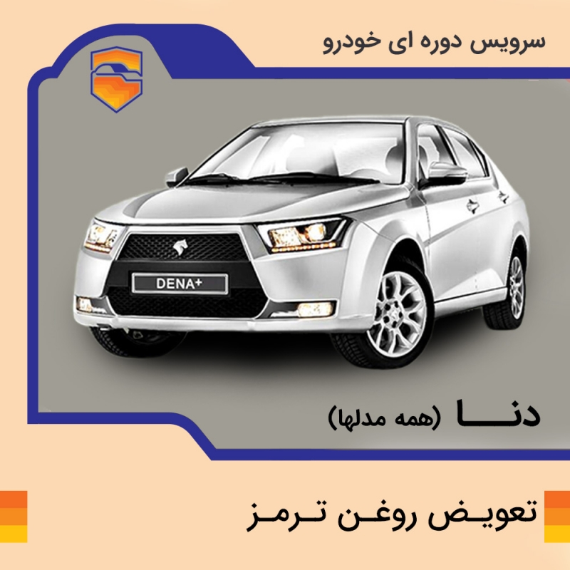 تعویض روغن ترمز دنا