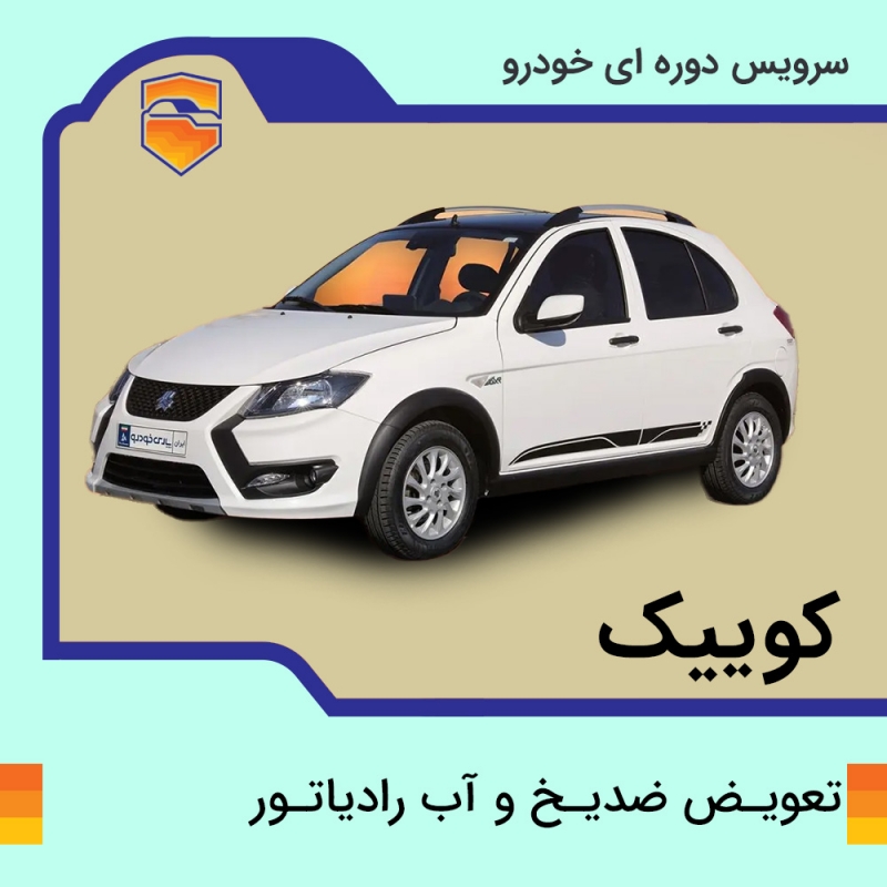 سرویس تعویض ضد یخ کوییک