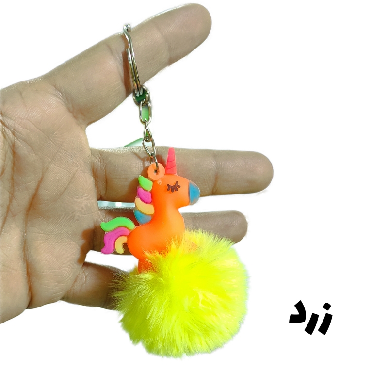 جاکلیدی عروسکی مدل یونیکورن