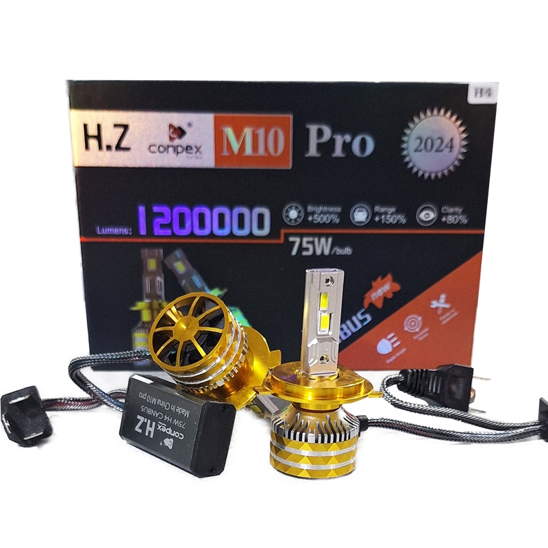 هدلایت conpex پایه H4 مدل m10 pro بسته دو عددی