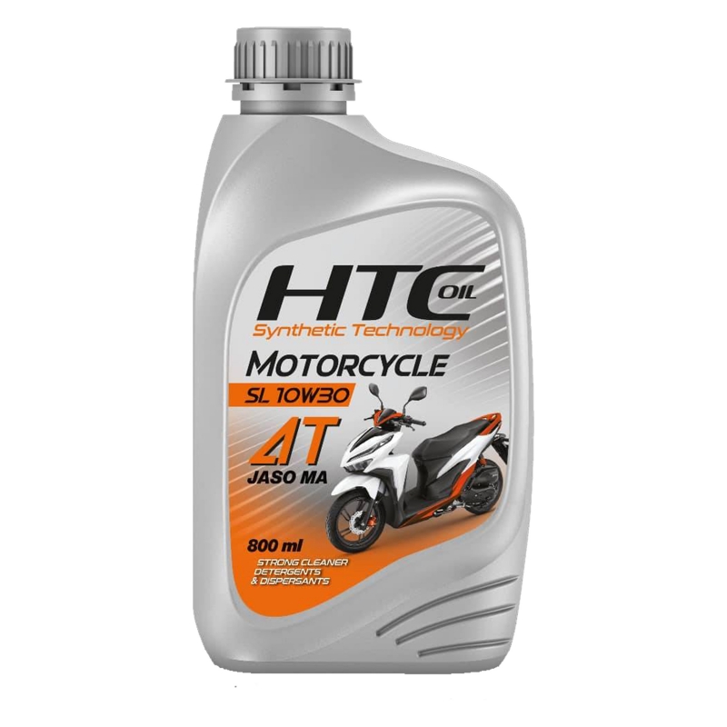 روغن موتور موتورسیکلت HTC SL 4T 10W30 حجم800 میل