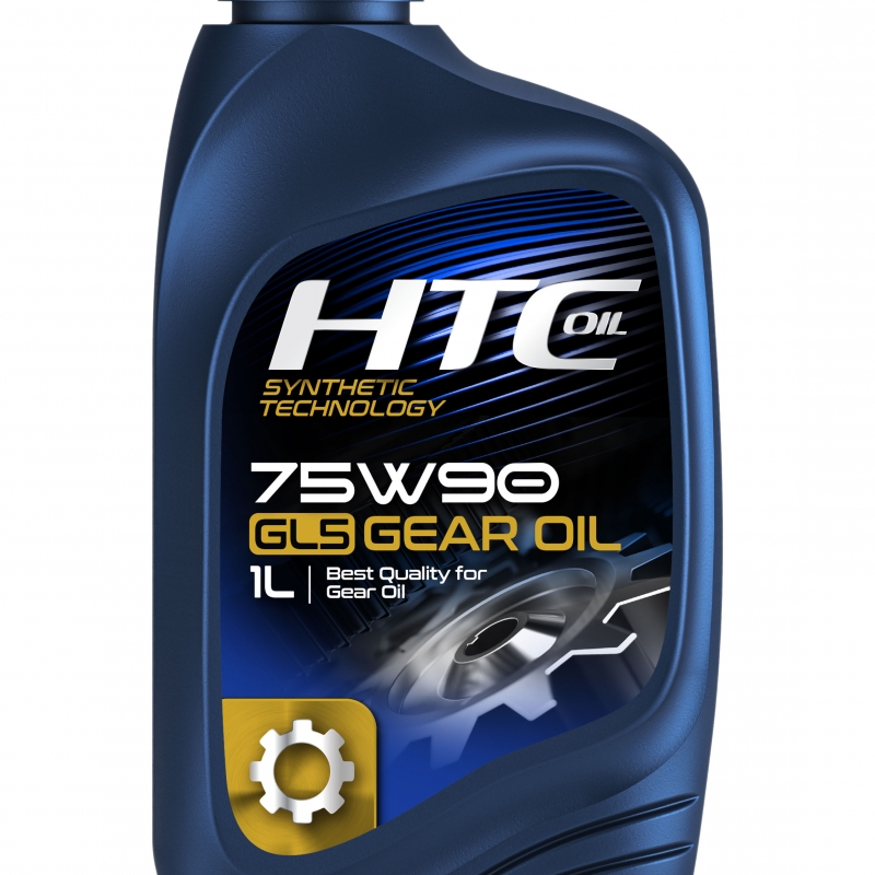روغن  واسکازین گیربکس دستی اچ تی سی  HTC OIL 75W90 GL5 یک لیتری