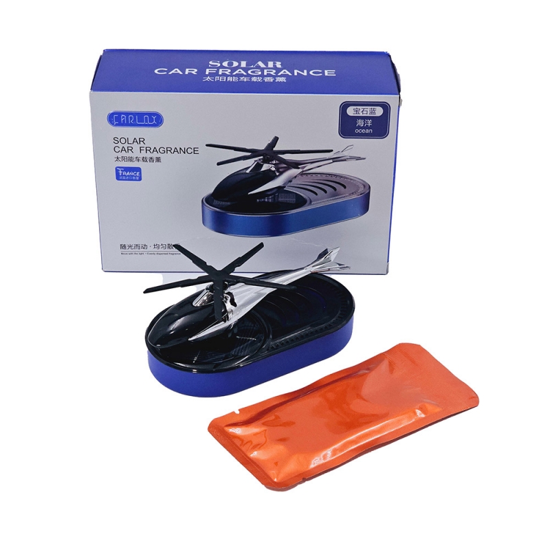 خوشبوکننده خودرو خورشیدی مدل هلیکوپتر کد solar12