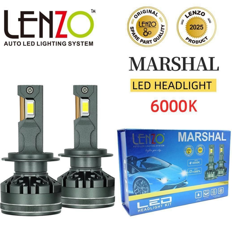 هدلایت مارشال برند لنزو Marshal پایه H7
