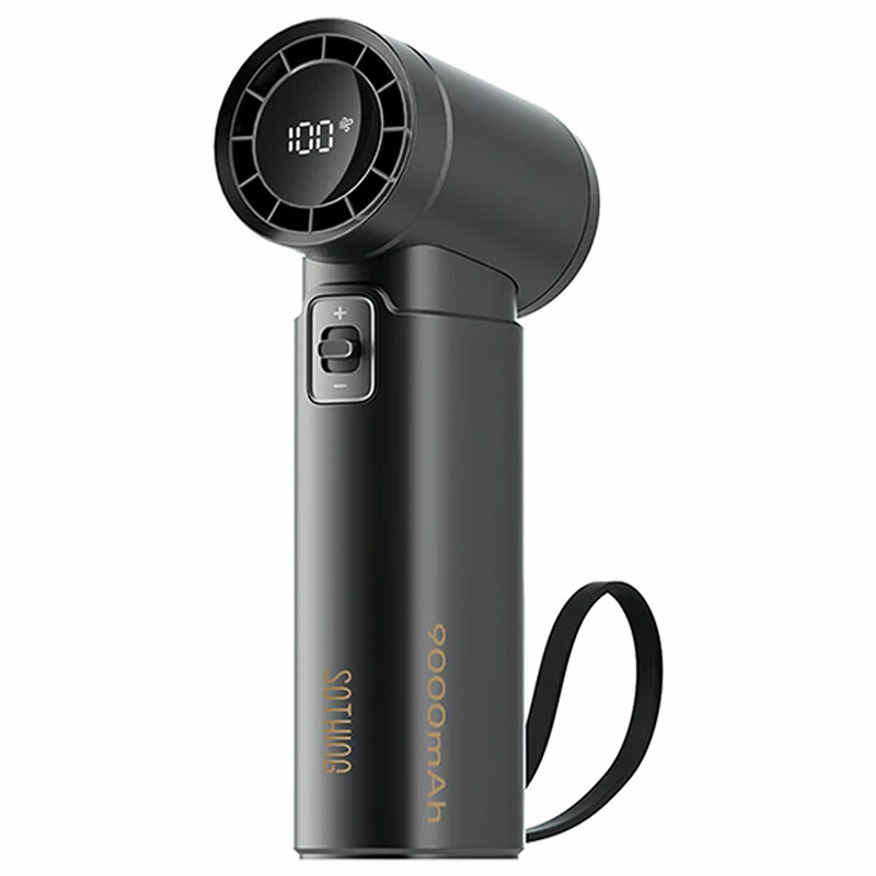 پنکه شارژی دستی و پاوربانک سوثینگ Sothing 2424