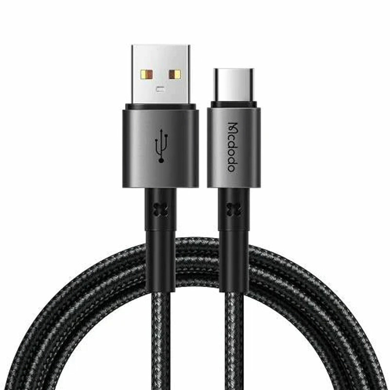 کابل فست‌شارژ یو‌اس‌بی به تایپ‌سی 100 وات 6 آمپر 1.2 متری مک دودو CA-3590