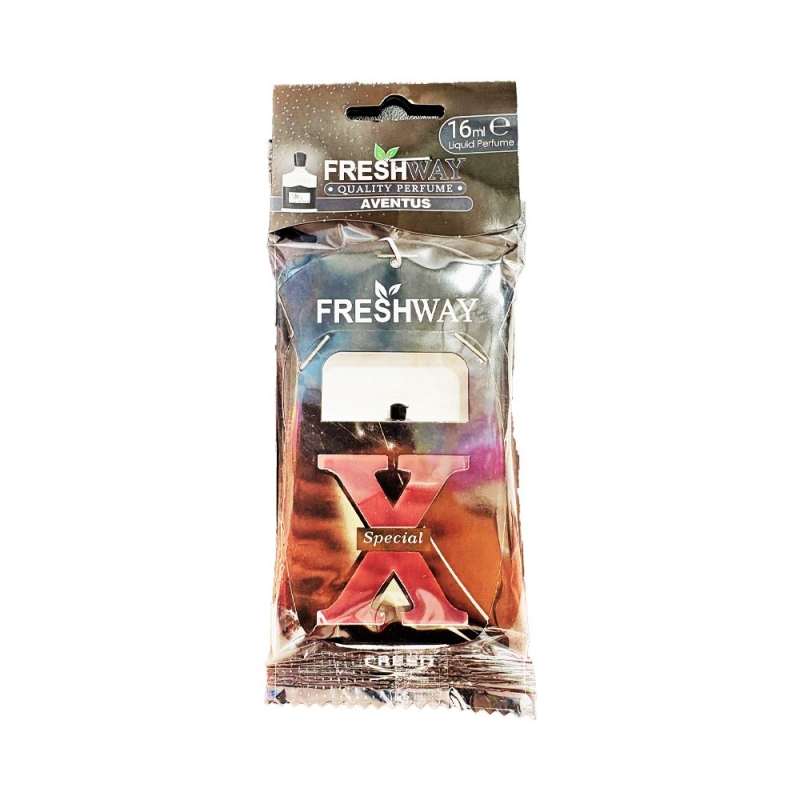 بوگیر قطره ای خودرو ایکس FRESH WAY در انواع رایحه ها حجم 16 میل