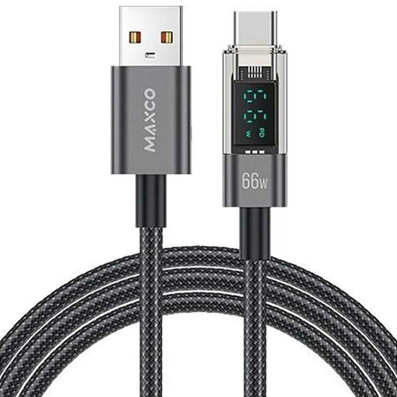 کابل فست شارژ تایپ سی 66 وات 2 متری مکسکو MS03C