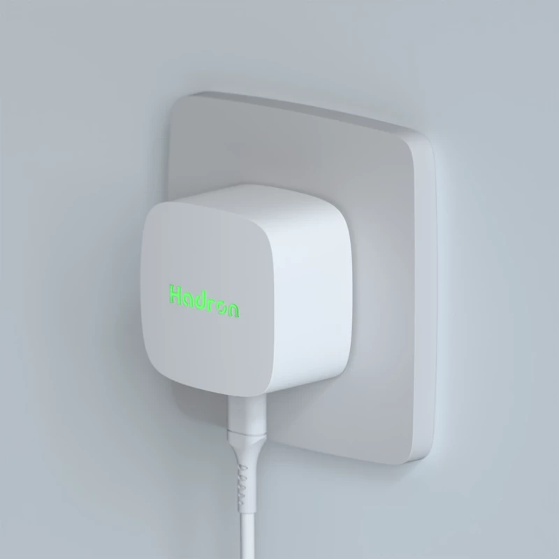 شارژر دیواری تایپ سی 33 وات هادرون C1013