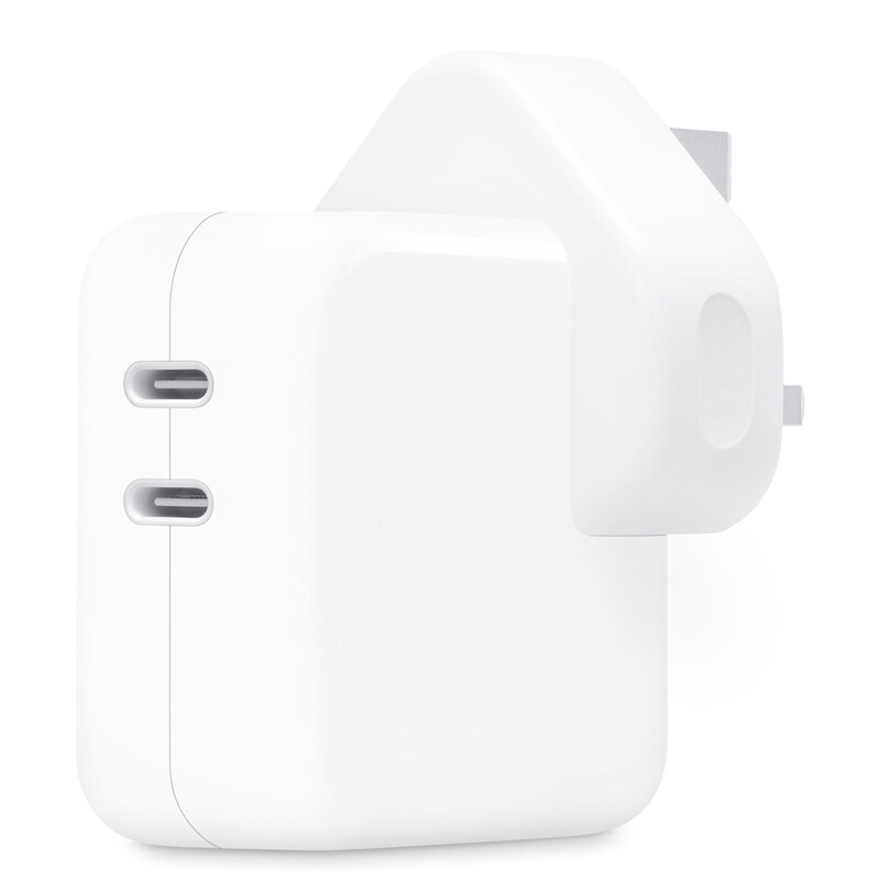 شارژر دیواری اصلی دو پورت تایپ سی 35 وات اپل A2676