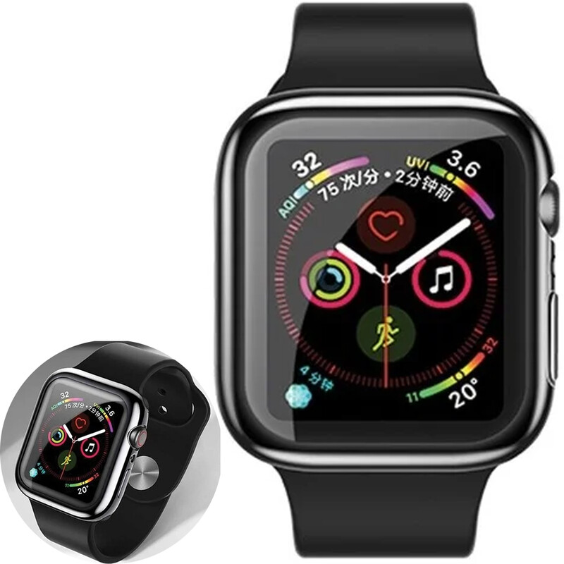 قاب و گلس اپل واچ 44 میلی‌متری سری 4 یوسامز USAMS US-BH486