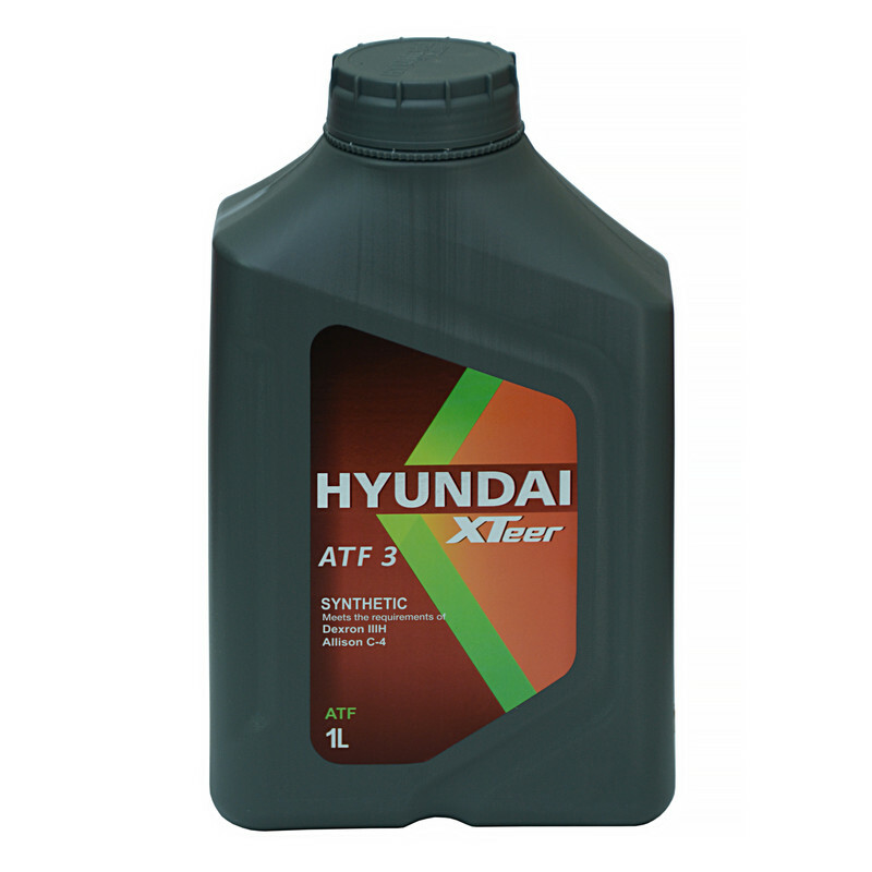 روغن گیربکس خودرو هیوندای اکستیر مدل ATF III حجم 1000 میلی لیتر
