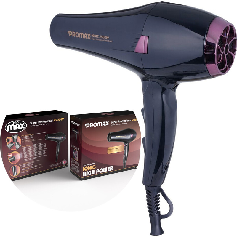 سشوار یون منفی 2500 وات پرومکس Promax 7250