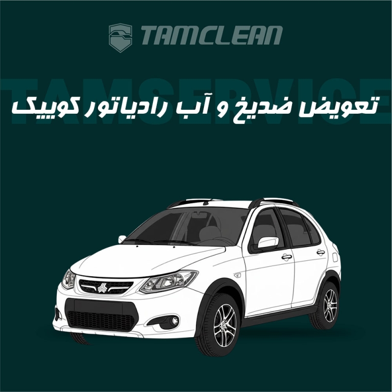 سرویس تعویض ضد یخ کوییک