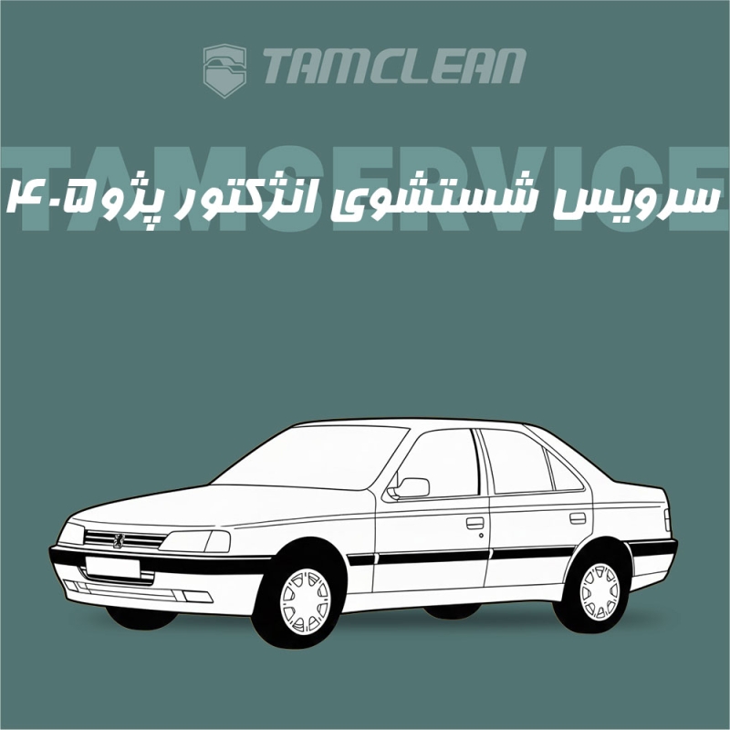 سرویس شست و شوی انژکتور پژو 405