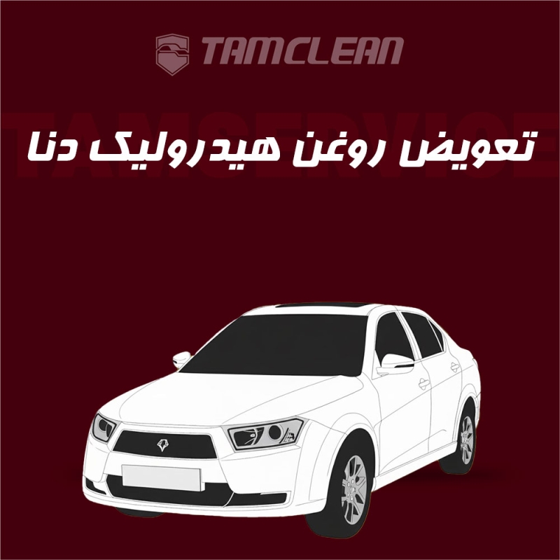 تعویض  روغن هیدرولیک دنا