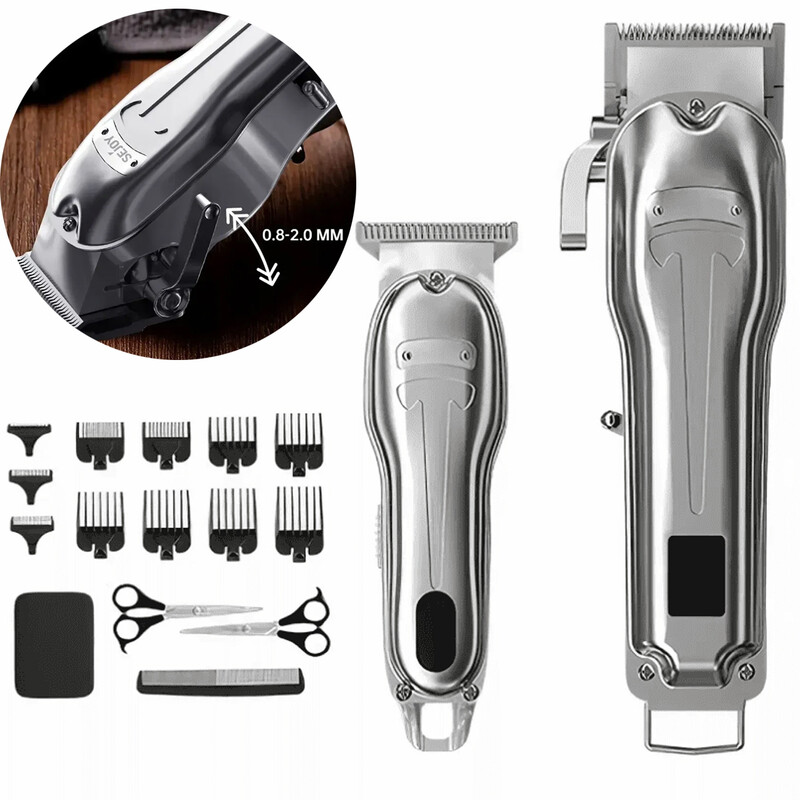 ماشین اصلاح شارژی سجوی SEJOY مدل TESLA پک دو عدد ی چندکاره