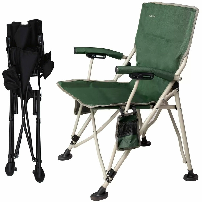 صندلی تاشو مسافرتی گرین لاین Green Lion اصل مدلGL-CH150 با کیف حمل