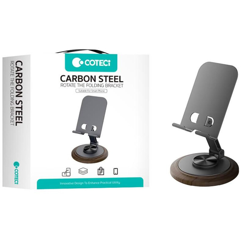 هولدر موبایل رومیزی تاشو کوتسی BS013 با پایه چرخان