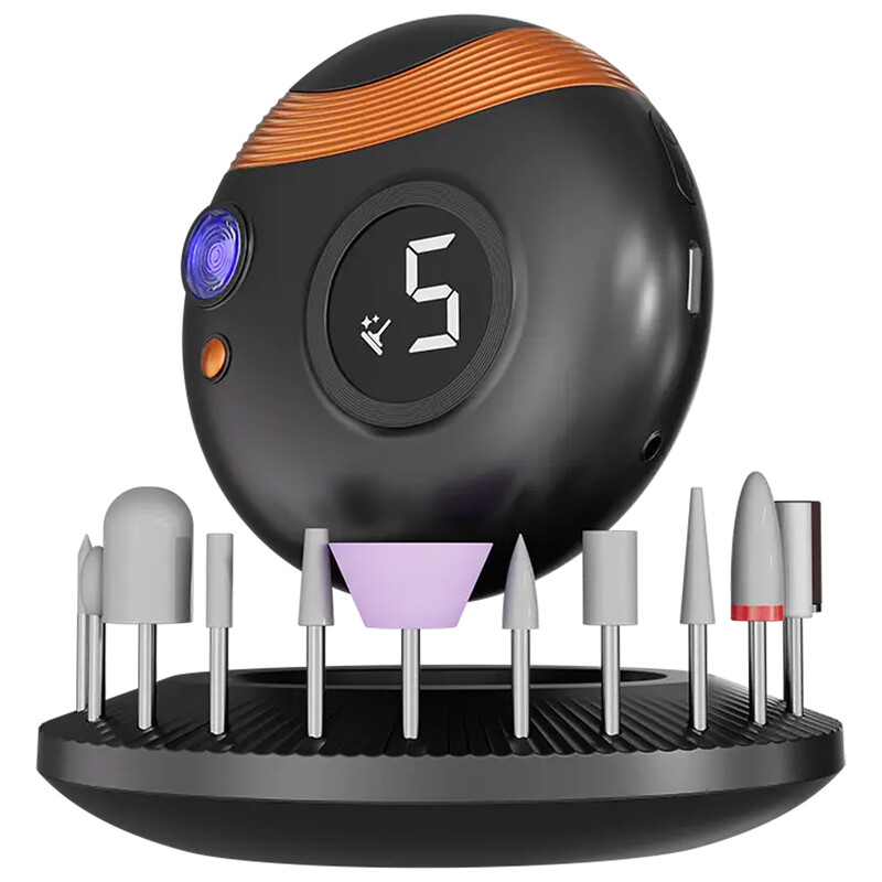 ست ناخن گیر و سوهان شارژی پورودو porodo مدل PDLFST119BK