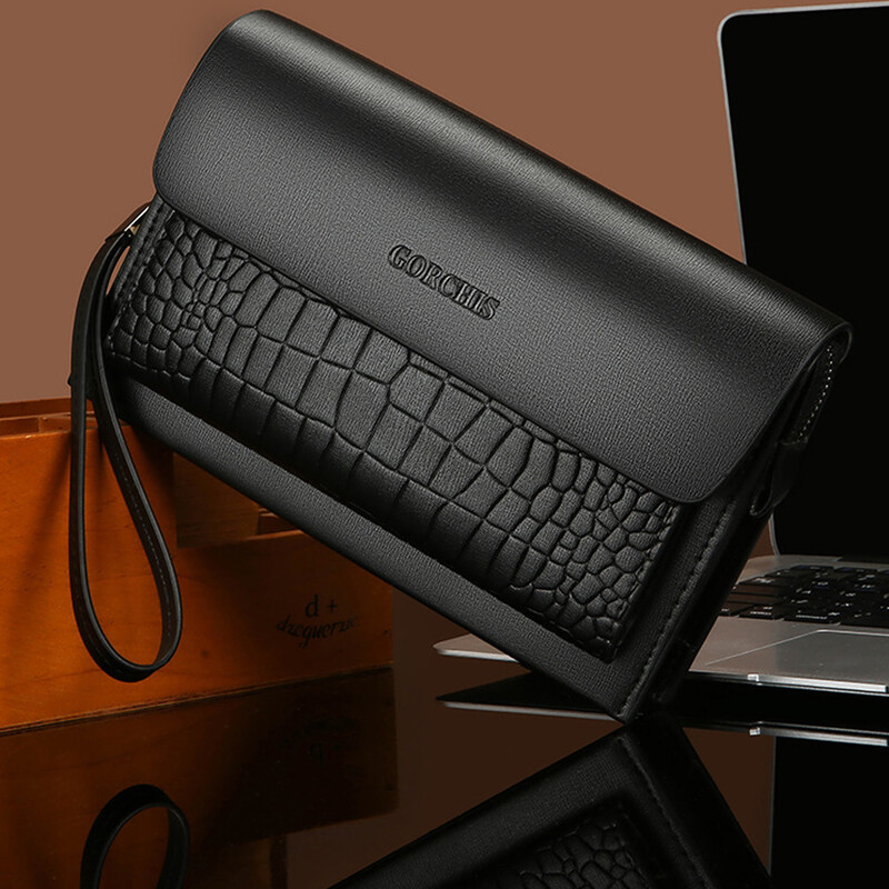 کیف دستی مردانه گورچیس gorchis مدل 8806 با قفل ضد سرقت