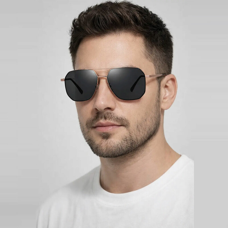 عینک آفتابی مردانه کارن بازار Karen Bazaar مدلCP8808 پلاریزه UV400