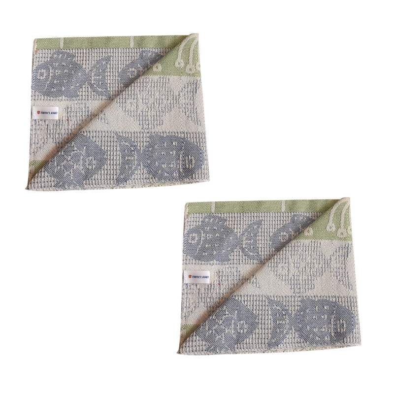 دستمال آشپزخانه تام کلین مدل TC-HC004C بسته 2 عددی