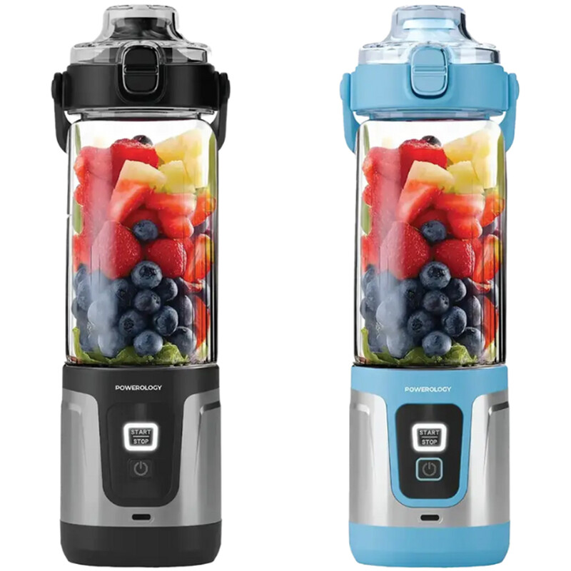 بلندر و مخلوط کن شارژی پاورولوژی Powerology مدل PWPB27 با تیغه دوتایی