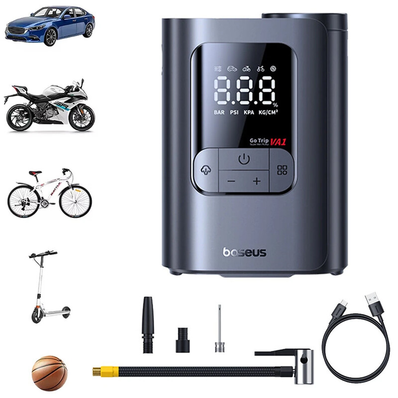پمپ باد شارژی بیسوس Baseus مدل VA1 C01195 توان 82 وات