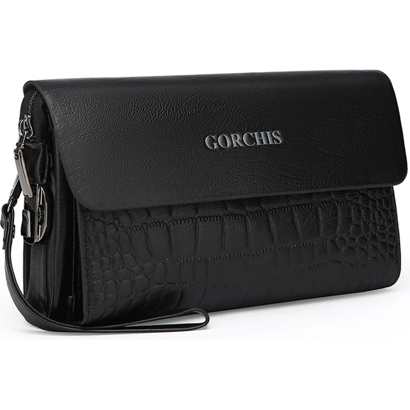 کیف دستی مردانه گورچیس Gorchis مدل 558B با قفل ضد سرقت