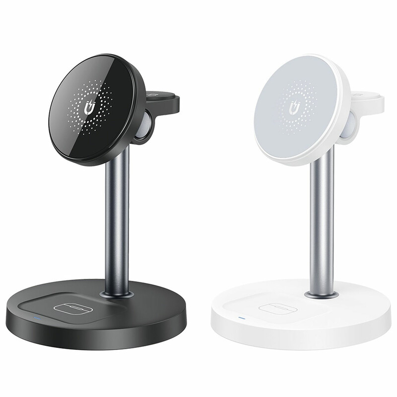 شارژر وایرلس 15 وات و هولدر مگنتی ایکس او XO مدل CX038 چندکاره