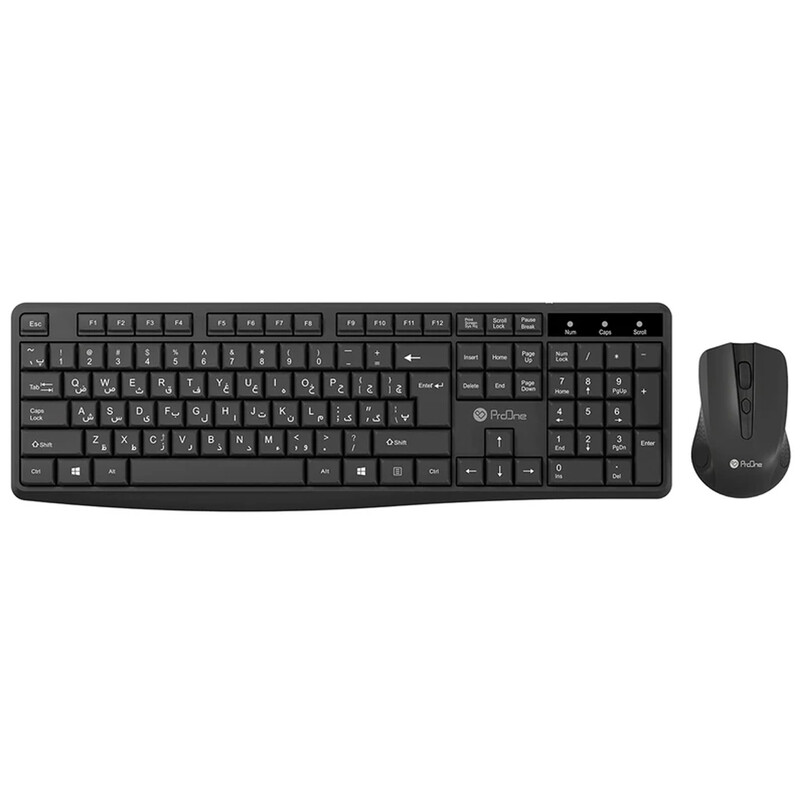 کیبورد و ماوس بی سیم پرووان ProOne مدل PMK25W