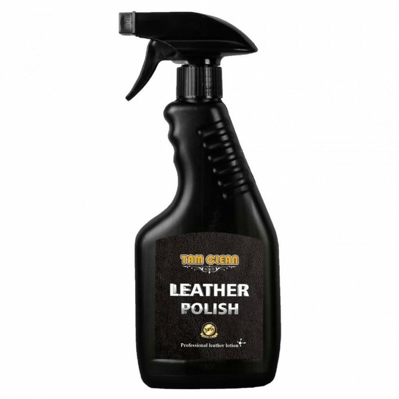 اسپری تمیزکننده چرم خودرو تام کلین حجم 480 میلی لیتر