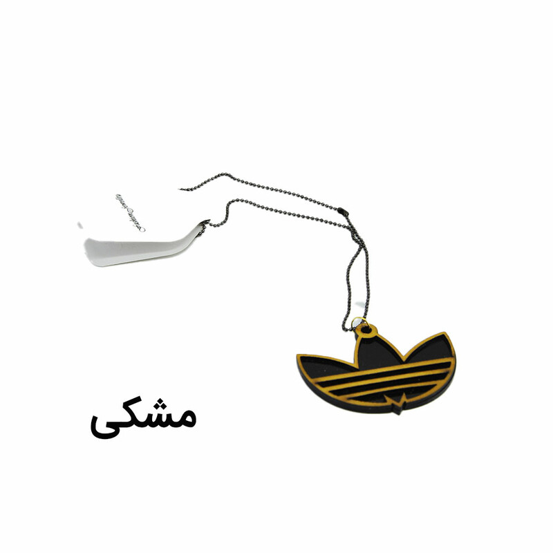 آویز زینتی خودرو طرح آدیداس مدل پلکسی