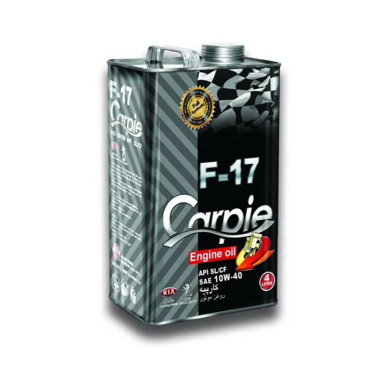 روغن موتور کارپیه F17 SLCF 10W-40 چهار لیتری