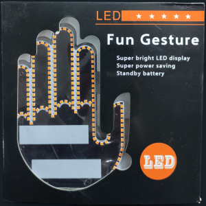 گجت پنل LED دست بی‌قرار ریموت‌دار Fun Gesture