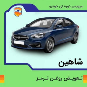 تعویض روغن ترمز  شاهین با دستگاه در تهران