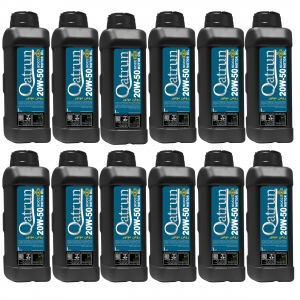 روغن موتور قطران مدل 20W 50 SC/CCحجم 1 لیتر جعبه 12 عددی