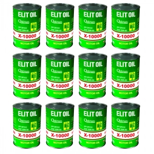 روغن موتور الیت کد X-10000 4T مدل 20W50 SF/CC حجم 1 لیتر جعبه 12عددی