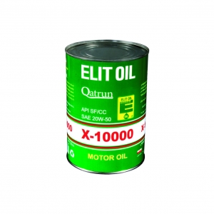 روغن موتور الیت کد X-10000 4T مدل 20W50 SF/CC حجم 1 لیتر جعبه 12عددی