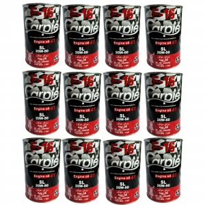 روغن موتور 20w50 کارپیه مدل f-16 حجم یک لیتر جعبه12عددی