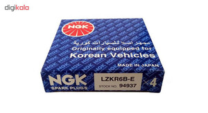 شمع خودرو ان جی کی مدل LZKR6B-E 94937 یورو 4 بسته 4 عددی