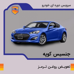 تعویض روغن ترمز جنسیس کوپه