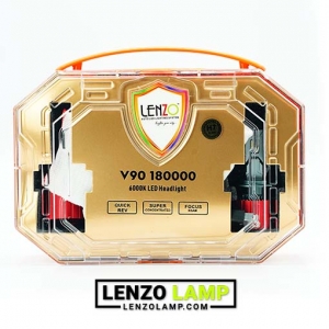 هدلایت v90 برند لنزو پایه H7