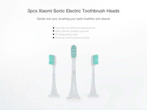 خرید ارزانترین سر مسواک برقی شیائومی Xiaomi MBS301 Electric toothbrush head for T300 / T500